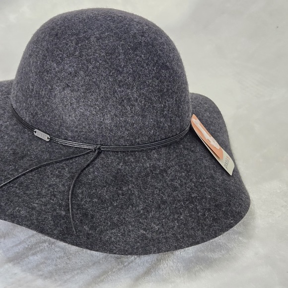 Pistil Women's OS Drew Wide Brim Wool Hat Boho Chic Festival Grey Bohemian - Picture 1 of 9